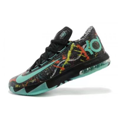 Nike Erkek Kd 6 Vi All Star Illusion Siyah / Yeşil Basketbol Ayakkabısı Türkiye - I6Y4LYEB